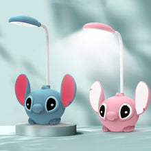 Load image into Gallery viewer, 2 In 1 LED Desk Lamp With Pencil Sharpener USB Rechargable Night Light Desk Lamp Kids Christmas Gift