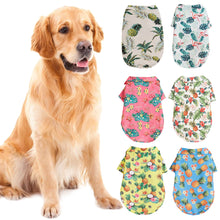 Load image into Gallery viewer, L-5XL Hawaii Style Cute Summer T-shirts Comfortable Pet Shirt For Medium Large Dog Puppy Pet Clothes Pet Products