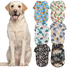 Load image into Gallery viewer, L-5XL Hawaii Style Cute Summer T-shirts Comfortable Pet Shirt For Medium Large Dog Puppy Pet Clothes Pet Products