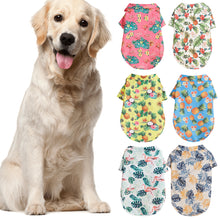 Load image into Gallery viewer, L-5XL Hawaii Style Cute Summer T-shirts Comfortable Pet Shirt For Medium Large Dog Puppy Pet Clothes Pet Products