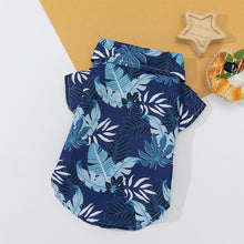 Load image into Gallery viewer, Fashion Hawaii Style Summer Breathable T-shirts Pet Cat Dog Clothes for French Bulldog Small Mediun Dogs Soft