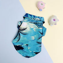 Load image into Gallery viewer, Fashion Hawaii Style Summer Breathable T-shirts Pet Cat Dog Clothes for French Bulldog Small Mediun Dogs Soft