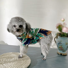 Load image into Gallery viewer, Fashion Hawaii Style Summer Breathable T-shirts Pet Cat Dog Clothes for French Bulldog Small Mediun Dogs Soft