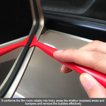 Load image into Gallery viewer, 3Pcs/4Pcs Car Wrap Micro Stick Squeegee Window Tinting Kit Corner Scraper Curves Slot Vinyl Gap Film Tools with Three Hardness