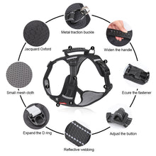 Load image into Gallery viewer, 1Pc Pet Dog Harness Reflective Safety Harness Chest Strap Collar For Small Medium Large Dog French Bulldog Pug Bulldog