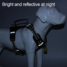 Load image into Gallery viewer, 1Pc Pet Dog Harness Reflective Safety Harness Chest Strap Collar For Small Medium Large Dog French Bulldog Pug Bulldog