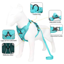 Load image into Gallery viewer, Pet Dog Harness Soft Breathable Leash Set for Small Medium Dogs Chihuahua Puppy Collar Cat Pet Dog Chest Strap Leash
