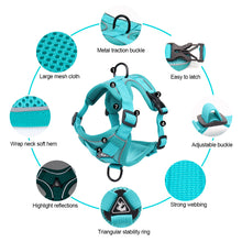 Load image into Gallery viewer, Pet Dog Harness Soft Breathable Leash Set for Small Medium Dogs Chihuahua Puppy Collar Cat Pet Dog Chest Strap Leash