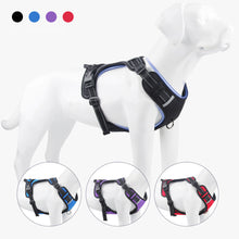 Load image into Gallery viewer, 1Pc Pet Dog Harness Reflective Safety Harness Chest Strap Collar For Medium Large Dog French Bulldog Pug Bulldog