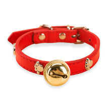Load image into Gallery viewer, 1Pc Bone Leather Durable Pet Dog Collars Puppy Pug Collars for Small Large Dog Chihuahua Cat Accessories Pet Collar for Small Dogs