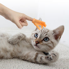 Load image into Gallery viewer, Cat Toys Fun Small Gloves Cat Finger Sleeve Mini Hand Model Silicone Small Gloves Cat Massage Tools Pet Cat Toy