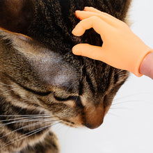 Load image into Gallery viewer, Cat Toys Fun Small Gloves Cat Finger Sleeve Mini Hand Model Silicone Small Gloves Cat Massage Tools Pet Cat Toy