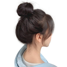 Load image into Gallery viewer, Self Winding Hair Bunches Ball Shaped Wig Hair Loops Simulated Hair Buds Hair Bags Natural Fluffiness Coiled Hair Ropes