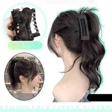 Load image into Gallery viewer, Horsetail Wig Female Gripper Style Simulation Long Curly Hair Large Wave Wig Synthetic Hair Women False Hair Piece
