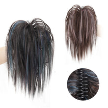 Load image into Gallery viewer, Highlight Dyed Wig Hair Clip Fluffy Natural Increase Hair Volume Wig Hair Rope Personalized Hairpin Hair Rope Hair Accessory for Women