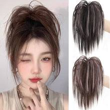 Load image into Gallery viewer, Highlight Dyed Wig Hair Clip Fluffy Natural Increase Hair Volume Wig Hair Rope Personalized Hairpin Hair Rope Hair Accessory for Women