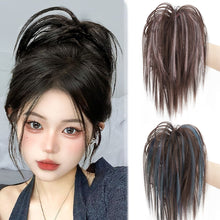 Load image into Gallery viewer, Highlight Dyed Wig Hair Clip Fluffy Natural Increase Hair Volume Wig Hair Rope Personalized Hairpin Hair Rope Hair Accessory for Women