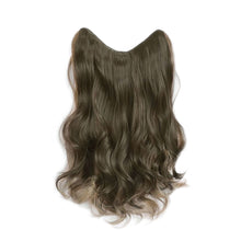 Load image into Gallery viewer, Fashion Spot Dyed Wig Piece Paris Painted Dyed Green Wood Gray Long Hair Natural One Piece Curly Wig Piece