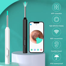 Load image into Gallery viewer, Visual Ear Digging Spoon Wireless Cleaning Endoscope Household HD Ear Collecting Ear Digging Spoon Ear Health Care