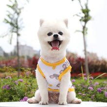 Load image into Gallery viewer, Spring Summer Cartoon Print Pet Vest Pet Cat Puppy Dog Clothes for Small Dogs Pet Vest T-Shirt Pet Clothing