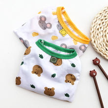 Load image into Gallery viewer, Spring Summer Cartoon Print Pet Vest Pet Cat Puppy Dog Clothes for Small Dogs Pet Vest T-Shirt Pet Clothing