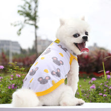 Load image into Gallery viewer, Spring Summer Cartoon Print Pet Vest Pet Cat Puppy Dog Clothes for Small Dogs Pet Vest T-Shirt Pet Clothing