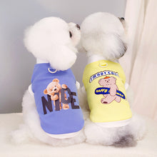 Load image into Gallery viewer, Summer Pet Vest Cartoon Print Pet Puppy Dog Clothes for Small Dogs Teddy Dog Vest Pet Clothing