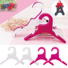 Load image into Gallery viewer, 5Pcs/lot Pet Clothes Plastic Hanger Non-slip Cat Dog Clothes Shelf Hanging Clothes Rack Storage Pet Stuff Supplies