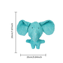Load image into Gallery viewer, Pet Dog Squeaky Toys Animals Shapes Squeaky Plush Chew Toys for Small Medium Large Dogs