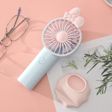 Load image into Gallery viewer, Handheld Mini Fan Portable Pocket Fan USB Charging Fan Rechargable Summer Cooling Fan for Home Outdoor Office