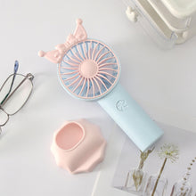Load image into Gallery viewer, Handheld Mini Fan Portable Pocket Fan USB Charging Fan Rechargable Summer Cooling Fan for Home Outdoor Office
