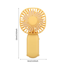 Load image into Gallery viewer, Handheld Mini Fan Portable Pocket Fan USB Charging Fan Rechargable Summer Cooling Fan for Home Outdoor Office