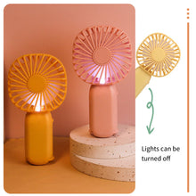 Load image into Gallery viewer, Handheld Mini Fan Portable Pocket Fan USB Charging Fan Rechargable Summer Cooling Fan for Home Outdoor Office