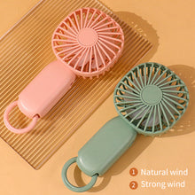 Load image into Gallery viewer, Handheld Mini Fan Portable Pocket Fan USB Charging Fan Rechargable Summer Cooling Fan for Home Outdoor Office