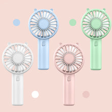 Load image into Gallery viewer, Handheld Mini Fan Portable Pocket Fan USB Charging Fan Rechargable Summer Cooling Fan for Home Outdoor Office