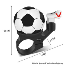 Load image into Gallery viewer, Football Type Aluminum Alloy Bicycle Bell Horn Cycling Handlebar Bell Ring MTB Bike Safety Warning Alarm Cycling Accessories
