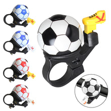 Load image into Gallery viewer, Football Type Aluminum Alloy Bicycle Bell Horn Cycling Handlebar Bell Ring MTB Bike Safety Warning Alarm Cycling Accessories