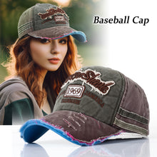 Load image into Gallery viewer, Retro Letter Embroidery Men Women Baseball Caps Spring Summer Cotton Adjustable Casual Hat Hip Hop Streetwear Sun Hats y2k Hat