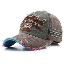 Load image into Gallery viewer, Retro Letter Embroidery Men Women Baseball Caps Spring Summer Cotton Adjustable Casual Hat Hip Hop Streetwear Sun Hats y2k Hat