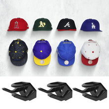 Load image into Gallery viewer, 5Pcs Baseball Cap Holder Rack Hat Organizer Storage Modern Baseball Caps Hangers Rack Hanging Organizer for Door Wall