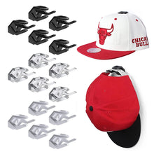 Load image into Gallery viewer, 5Pcs Baseball Cap Holder Rack Hat Organizer Storage Modern Baseball Caps Hangers Rack Hanging Organizer for Door Wall