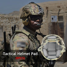 Load image into Gallery viewer, 8Pcs/Set Tactical Helmet FMA Protective Pad CP Helmet Soft Cushion Pad Replacement Suspension Pads Airsoft Hunting Accessories