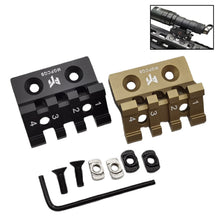Load image into Gallery viewer, M300/M600 Support 45° Side Guide MLOK/KEYMOD Fishbone Increasing Guide Flashlight Clamp Horse For Margaap Kam Ming M4