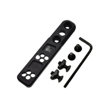 Load image into Gallery viewer, M600C/M300 Tactical Flashlight Base MLOK/KEYMOD Fishbone Side Stand Metal Vertical Dragonfly Stand