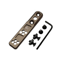 Load image into Gallery viewer, M600C/M300 Tactical Flashlight Base MLOK/KEYMOD Fishbone Side Stand Metal Vertical Dragonfly Stand