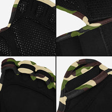 Load image into Gallery viewer, 1 Pair Sports Fitness Leather Breathable Gloves Outdoor Mountain Bike Half Finger Riding Silicone Shock-Proof Gloves