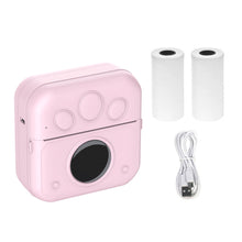 Load image into Gallery viewer, Mini Portable Bluetooth Thermal Printer Student Label Picture Pocket Error Sticker Printer