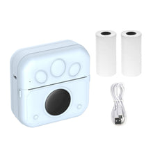 Load image into Gallery viewer, Mini Portable Bluetooth Thermal Printer Student Label Picture Pocket Error Sticker Printer
