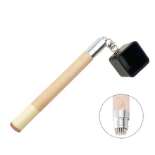 Load image into Gallery viewer, Multi-Function Billiards Wooden Chalk Pen Pool Cue Tip Needling Chocolate Powder Clips Mini Cue Billiard Accessories