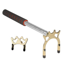 Load image into Gallery viewer, Retractable Cue Holder Set EVA Grip Cross Antler Fork Head Cue Height Booster Billiard Supplies